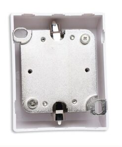 Presa a muro RJ45 Cat 6 esterna 2 porte, FTP, colore bianco