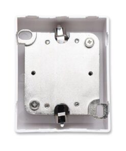 Presa a muro RJ45 Cat5e esterna 2 porte, FTP, colore bianco