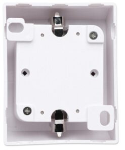 Presa a muro RJ45 Cat5e esterna 2 porte, UTP, colore bianco