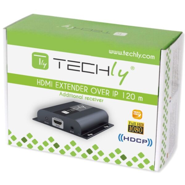 Ricevitore Aggiuntivo Extender HDMI HDbitT IR su Cavo Cat.6 120m