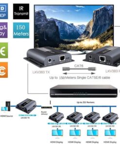 Ricevitore Aggiuntivo Extender HDMI HDbitT IR su Cavo Cat.6 120m