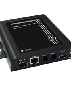 Ricevitore Extender HDMI over IP con PoE e Funzione Video Wall