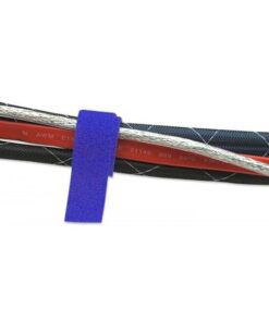 Rotolo di Velcro Fermacavi Lunghezza 25 m Larghezza 16 mm Blu