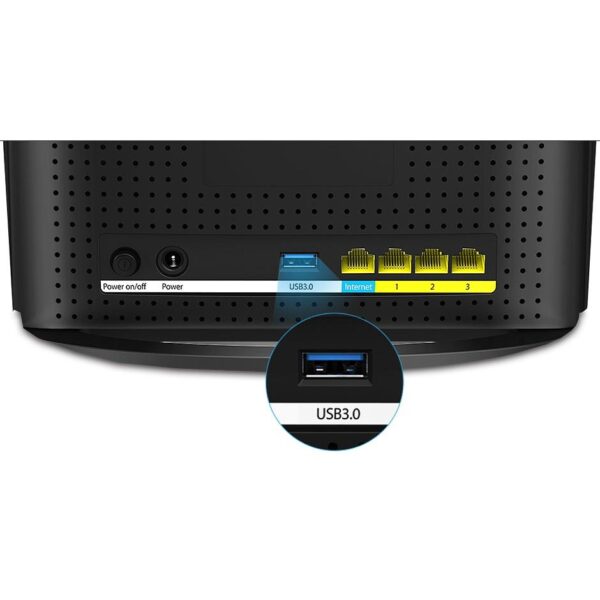 Router Wireless 1900Mbps Dual Band Gigabit USB3.0, AC15