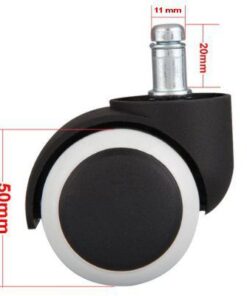 Ruota a Clip Sostitutive per Sedie in Poliuretano