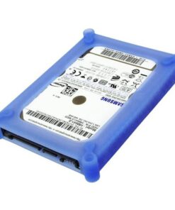 Scatola di Protezione per 1 HDD 2,5'' in Silicone Azzurro