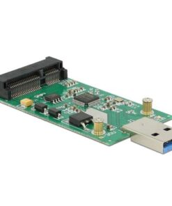 Scheda Convertitore USB 3.0 Maschio a mSATA Full Size