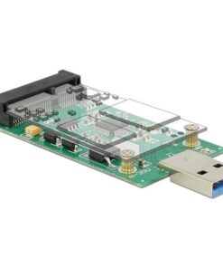 Scheda Convertitore USB 3.0 Maschio a mSATA Full Size