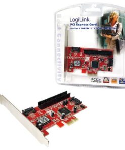 Scheda PCI Express 2xSATA + 1xATA133/IDE