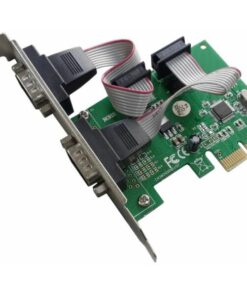 Scheda PCI Express Seriale 2 Porte DB9 M