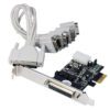 Scheda Seriale RS-232 4 Porte PCI Express con 16C950 UART