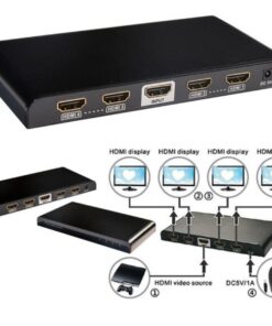 Splitter HDMI 4K UHD 3D 4 vie