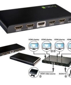 Splitter HDMI2.0 4K UHD 3D 4 vie