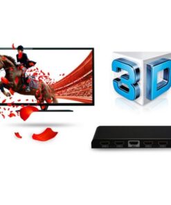 Splitter HDMI2.0 4K UHD 3D 4 vie