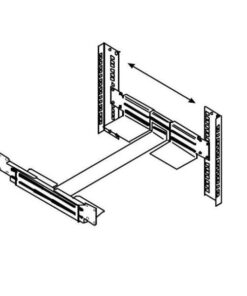 Staffe a L di Sostegno per Case/UPS a Rack 19''