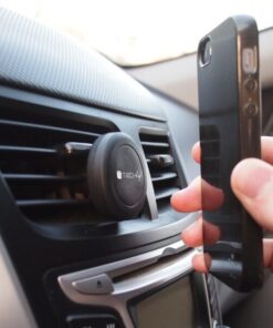 Supporto Magnetico da Auto per Smartphone e Tablet Nero
