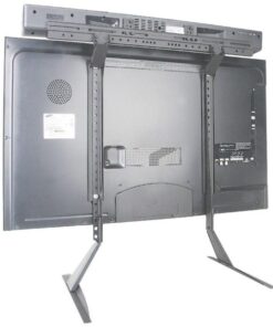 Supporto Soundbar da 10kg per TV o Staffa TV Nero