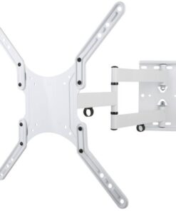 Supporto a Muro Ultra Slim per TV LED LCD 23-55'' Bianco