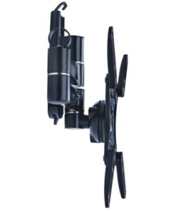 Supporto a Muro per TV LED LCD 13 - 37'' Inclinabile 3 Snodi Nero