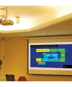 Supporto a Soffitto per Proiettori Estensione 500-770 mm Bianco