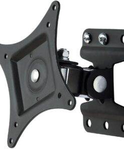 Supporto a muro per TV LED LCD 13''-30'' full motion Nero