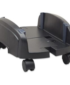 Supporto per CPU in Plastica HIPS Regolabile Colore Nero