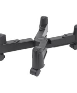 Supporto per CPU in Plastica PP Regolabile Colore Nero