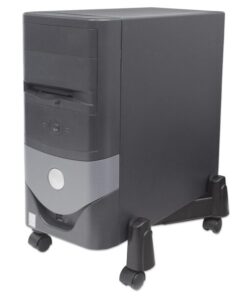 Supporto per CPU in Plastica PP Regolabile Colore Nero