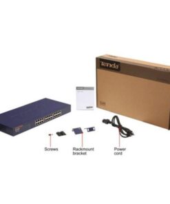 Switch 24 Porte Gigabit Installabile a Rack Blu TEG1024G