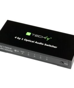 Switch Audio Toslink 4 Porte con Telecomando IR