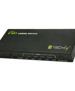 Switch HDMI 5 IN 1 OUT con Telecomando 4K UHD 3D
