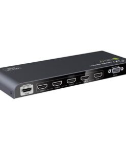 Switch HDMI2.0 5 IN 1 OUT con Telecomando 4K UHD 3D