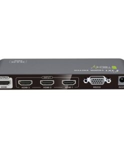 Switch HDMI2.0 a 3 porte 4K UHD 3D con RS232 e Telecomando