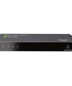 Switch HDMI2.0 a 3 porte 4K UHD 3D con RS232 e Telecomando