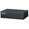 Switch Hub ethernet 10/100Mbps 16 porte desktop in metallo