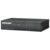 Switch Hub ethernet 10/100Mbps 5 porte desktop in metallo