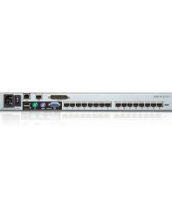 Switch KVM Cat.5E/6 Over IP a 16 porte con LCD 17'' Dual Rail, KL1516AIM