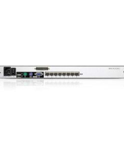 Switch KVM Cat.5E/6 a 8 porte con LCD 17'' Dual Rail, KL1508AM