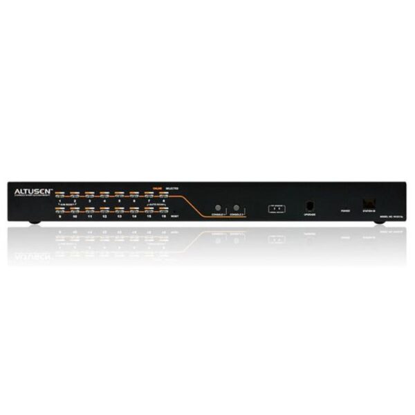 Switch KVM Cat5e/6 a 8 porte per 2 console, KH2508A