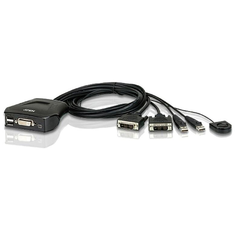 Switch KVM USB DVI a 2 Porte, CS22D