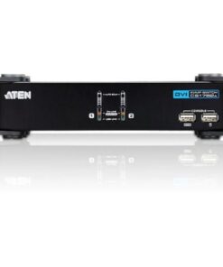 Switch KVM USB DVI a 2 Porte con Audio e Hub USB, CS1762A