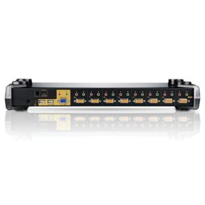 Switch KVM USB-PS2 VGA a 8 porte con Audio, CS1758