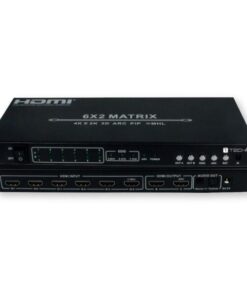 Switch Matrix HDMI 6x2 4K UHD 3D con MHL
