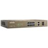 Switch PoE Desktop Web Smart 8 Porte 10/100+2GE+2SFP Combo, TEF1210P