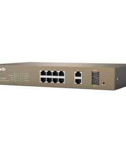 Switch PoE Desktop Web Smart 8 Porte 10/100+2GE+2SFP Combo, TEF1210P