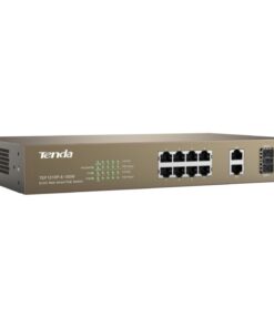 Switch PoE Desktop Web Smart 8 Porte 10/100+2GE+2SFP Combo, TEF1210P