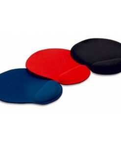 Tappetino con Poggia-Polso in Gel, colore Rosso