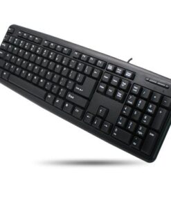 Tastiera PS2 104 tasti Layout Americano Nero