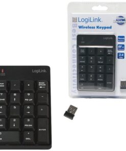 Tastierino Wireless 18 Tasti Nero