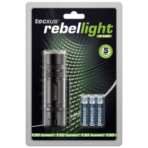 Torcia LED 3W Cree Chip 140 Lumen Rebellight X130